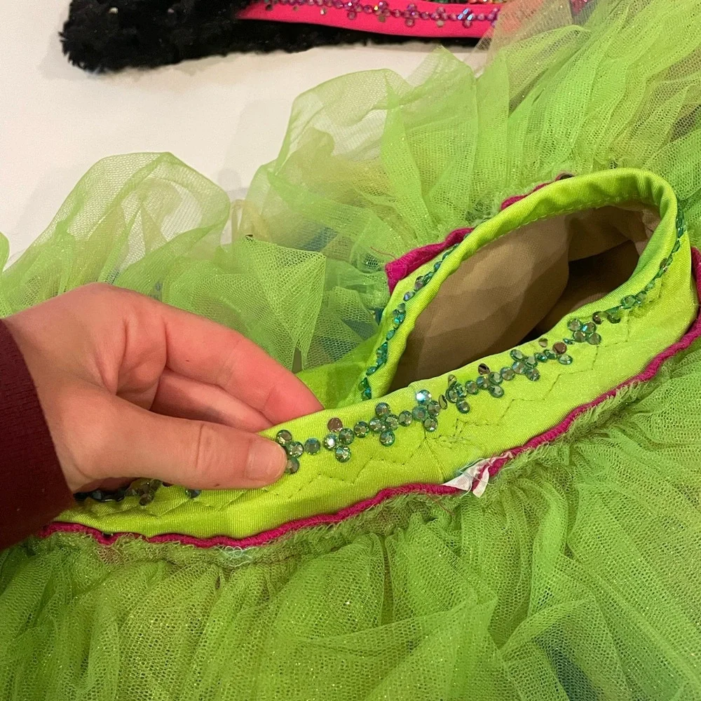 Colorful Girls Dance Costume